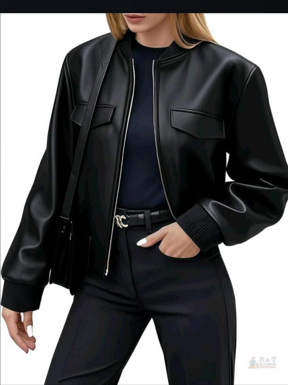 New Faux Leather Jacket